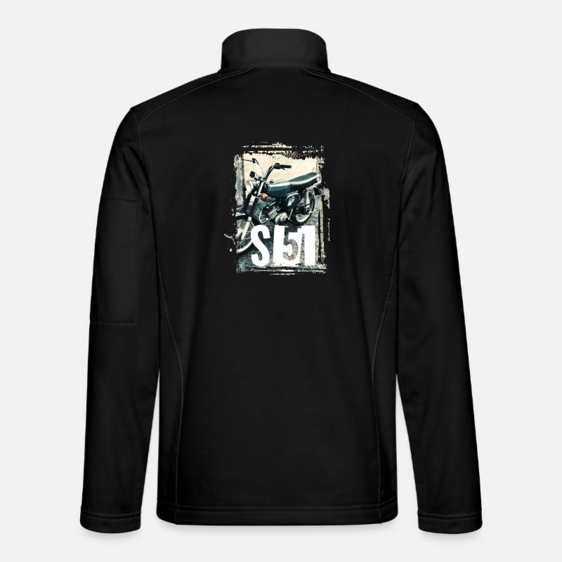 S51 - Grün - Unisex Softshelljacke - Schwarz