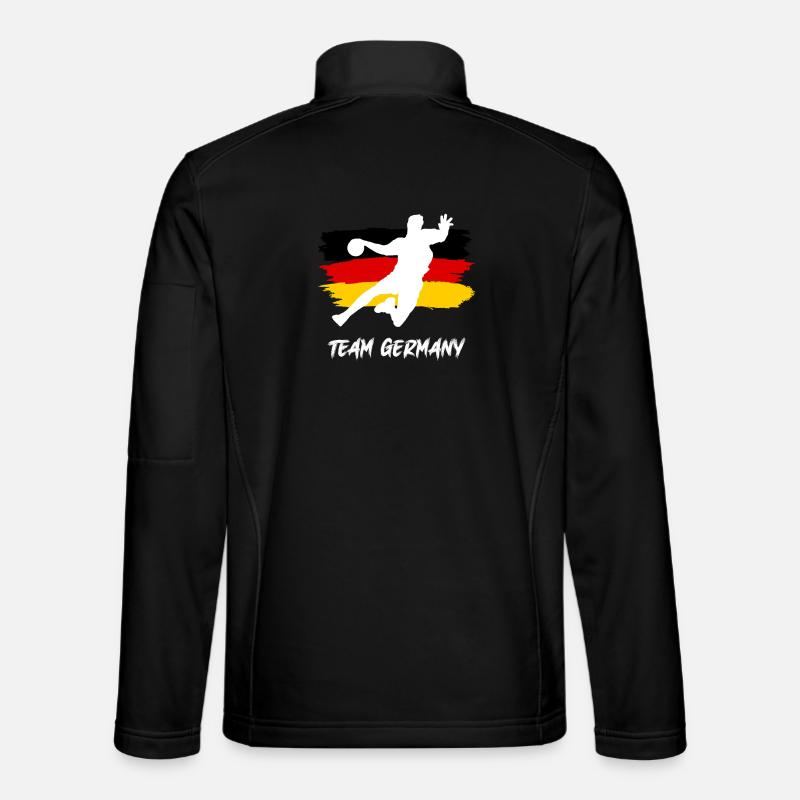 Handball Team Germany - Unisex Softshell Jacket - black