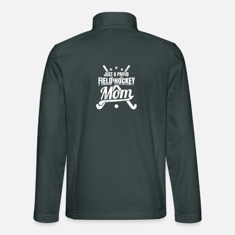 Stolze Hockey Mutter Unisex Softshelljacke