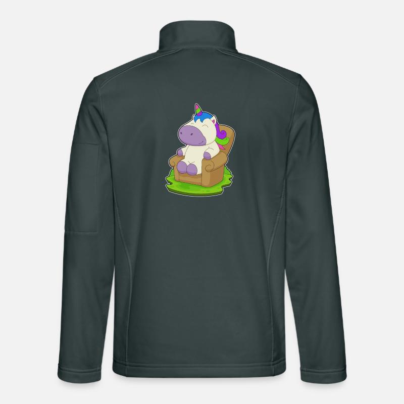 Einhorn Sessel Unisex Softshelljacke