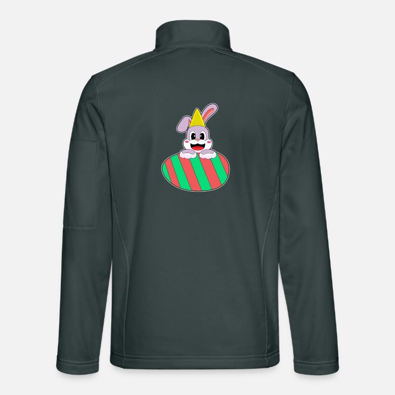 Bunny Easter Birthday Unisex Softshell Jacket
