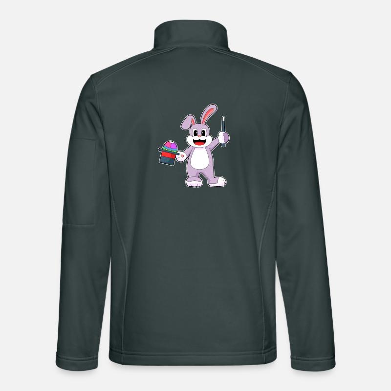 Sorcier de Pâques Lapin Veste en tissu softshell Unisexe