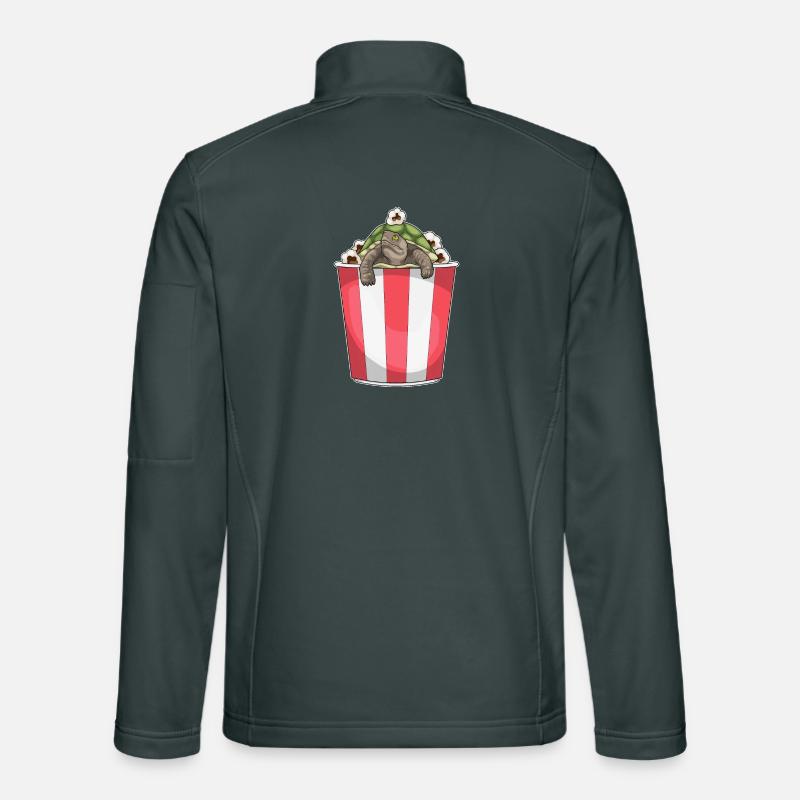 Schildkröte Popcorn Unisex Softshelljacke