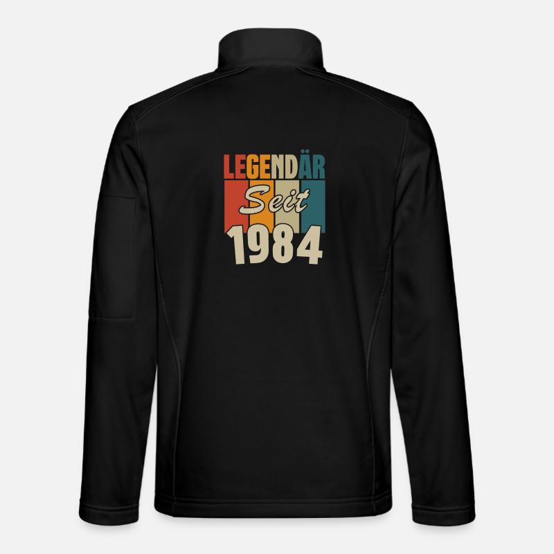 Legendär seit 1984 - Unisex Softshelljacke - Schwarz