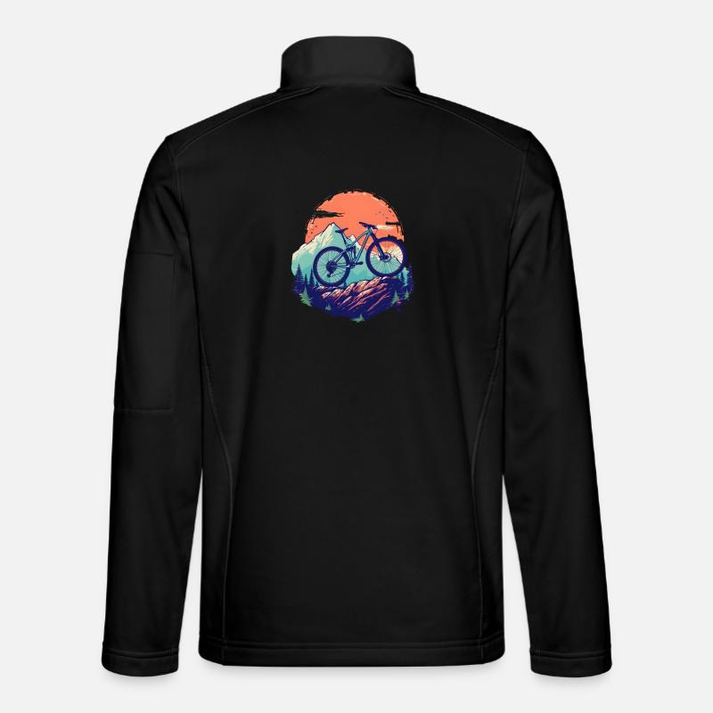 Mountain biking Unisex Softshell Jacket