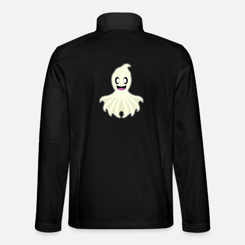Krake Geist - Unisex Softshelljacke - Schwarz