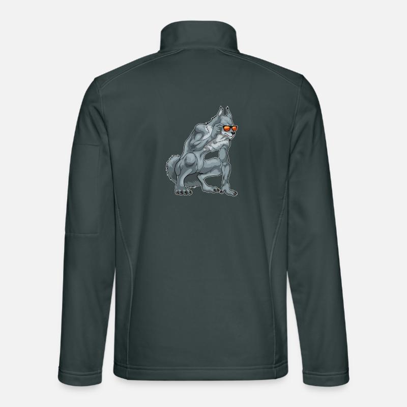 Werwolf Halloween Sonnenbrille Unisex Softshelljacke