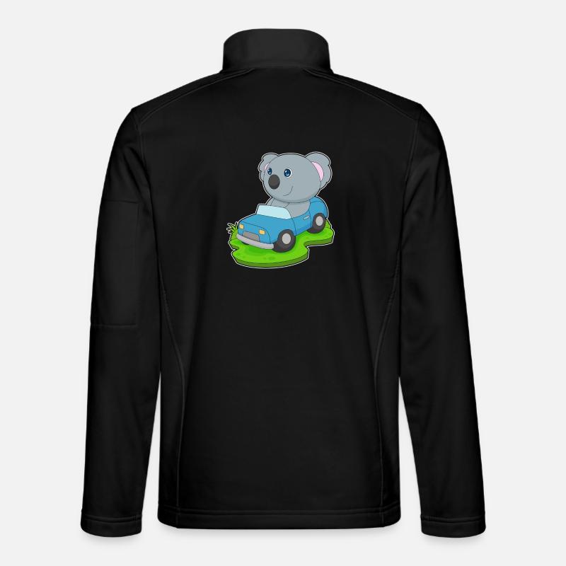 Koala Auto - Unisex Softshelljacke - Schwarz