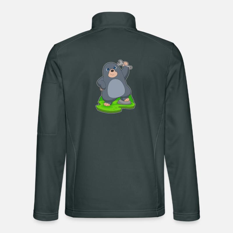Atelier de clé mécanique Mole Veste en tissu softshell Unisexe