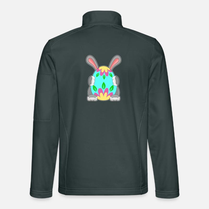 Œuf de Pâques Bunny Veste en tissu softshell Unisexe