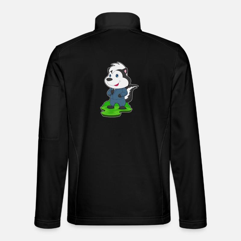 Stinktier Bräutigam Hochzeit - Unisex Softshelljacke - Schwarz