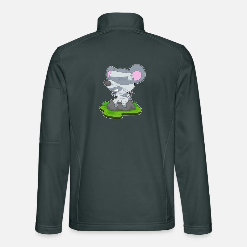 Mouse Halloween Mummy Unisex Softshell Jacket