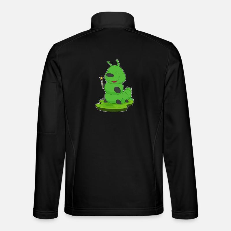 Caterpillar Wizard Wand - Unisex Softshell Jacket - black