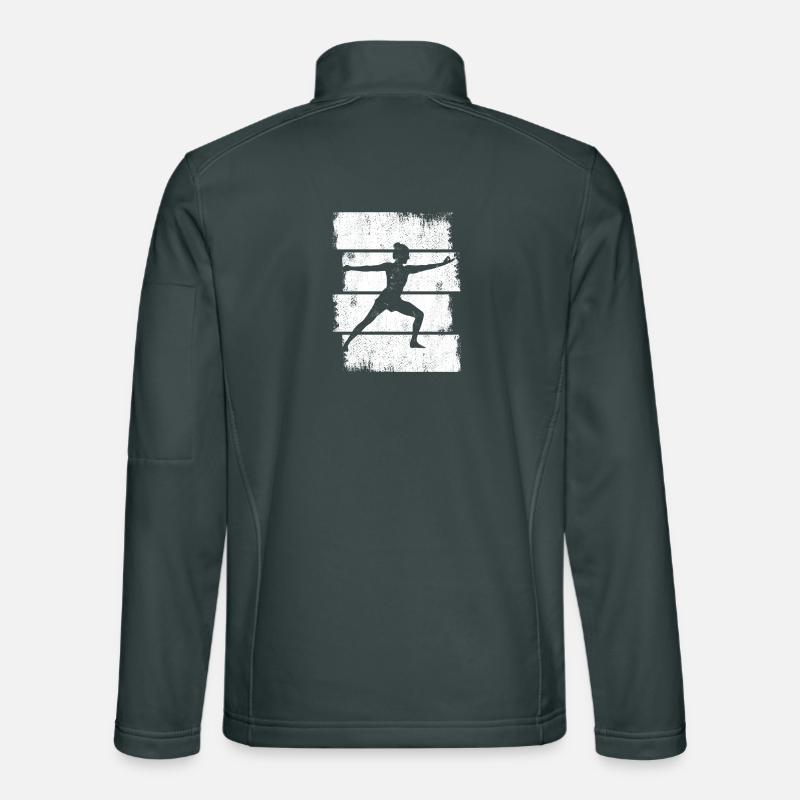 Yogini Drawing Unisex Softshell Jacket