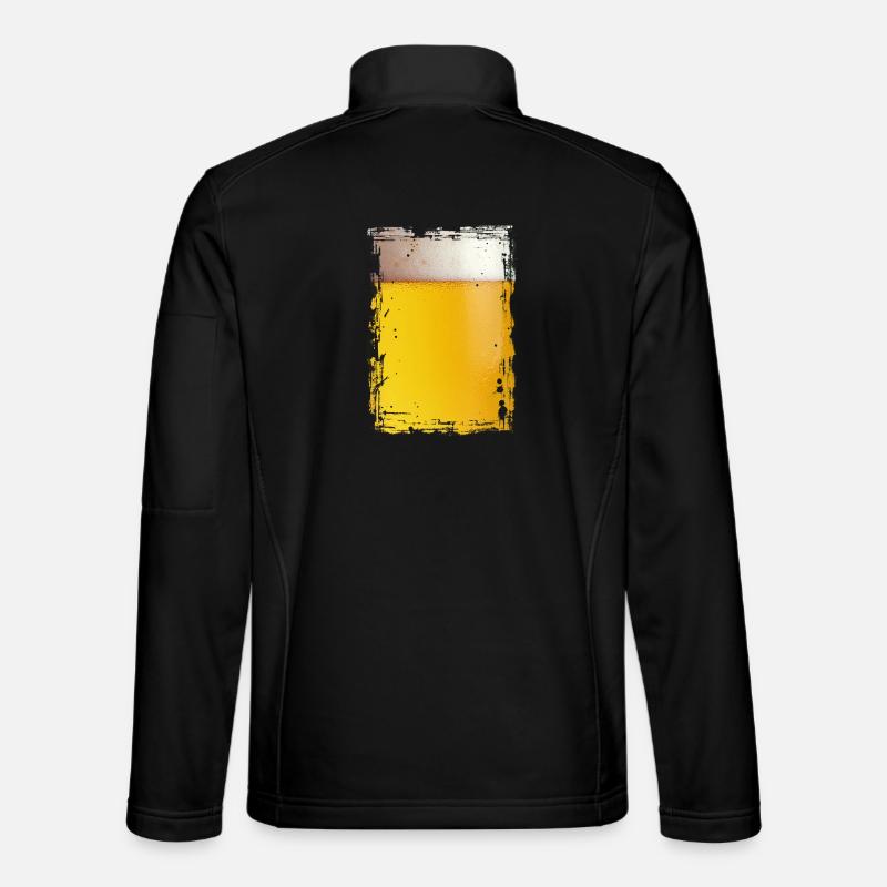 Beer - Unisex Softshell Jacket - black