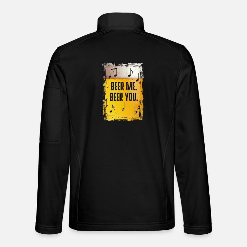 Bière-moi Beer You Veste en tissu softshell Unisexe
