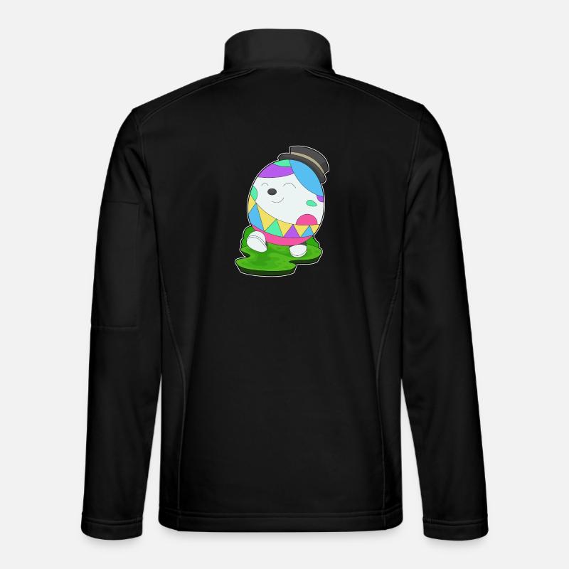 Easter Easter Egg Cylinder Unisex Softshell Jacket