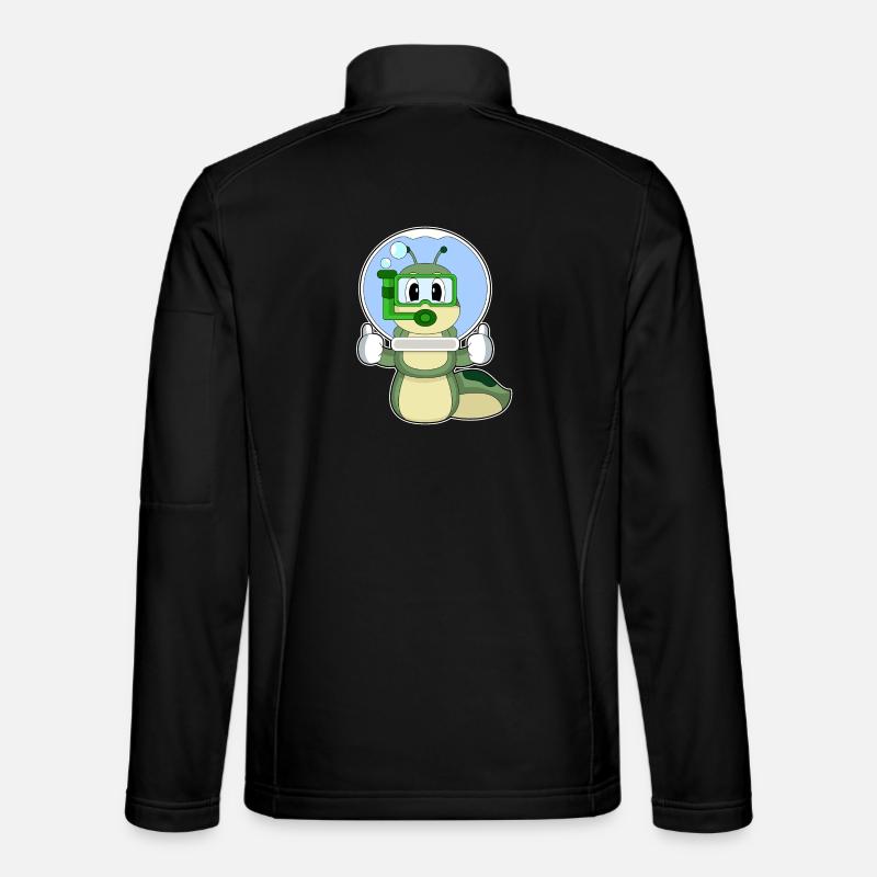 Caterpillar Aquarium Unisex Softshell Jacket