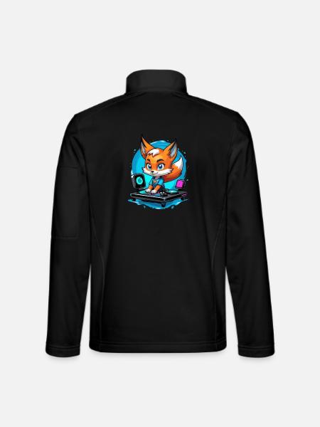 Musician Fuchs DJ - Unisex Softshell Jacket - black