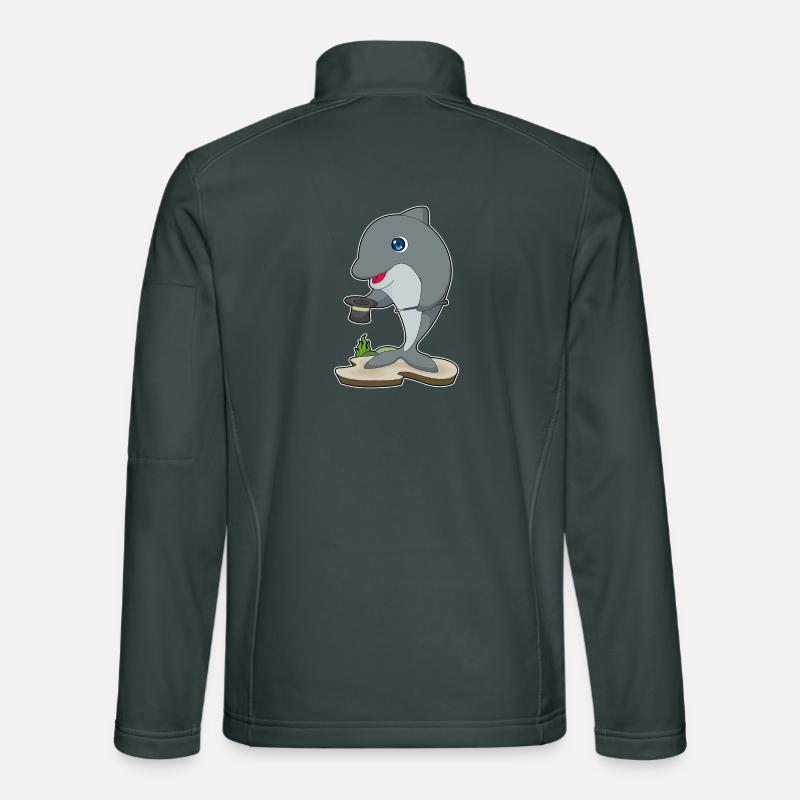 Chapeau haut de forme Dolphin Wizard Veste en tissu softshell Unisexe
