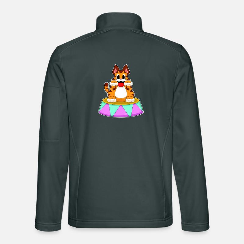 Cirque du tigre Veste en tissu softshell Unisexe