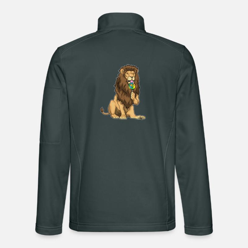 Löwe Lutscher Unisex Softshelljacke