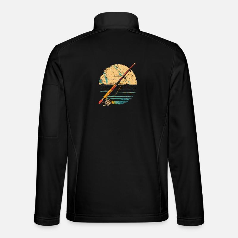 Angel Portrait - Unisex Softshell Jacket - black