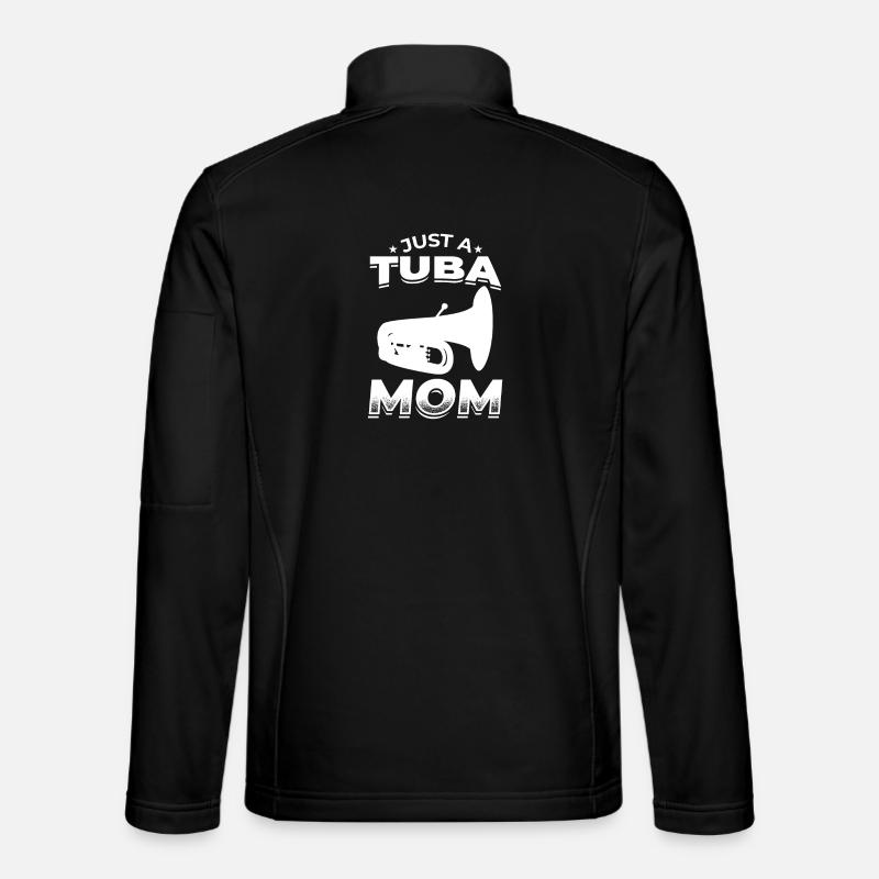 Nur eine Tuba Mutter - Unisex Softshelljacke - Schwarz