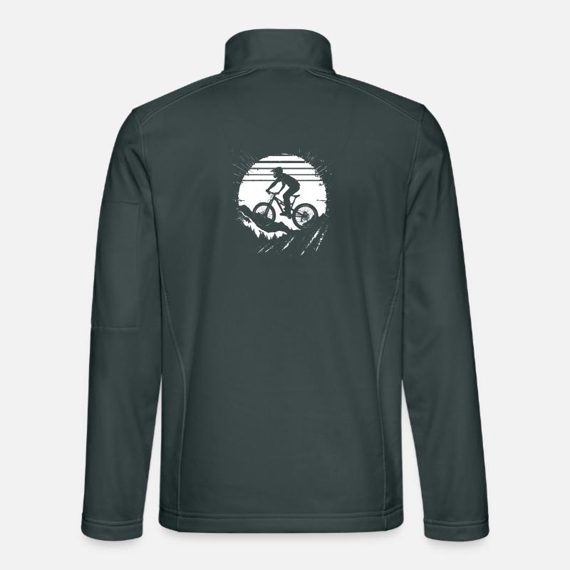 Mountainbiking Skizze Unisex Softshelljacke