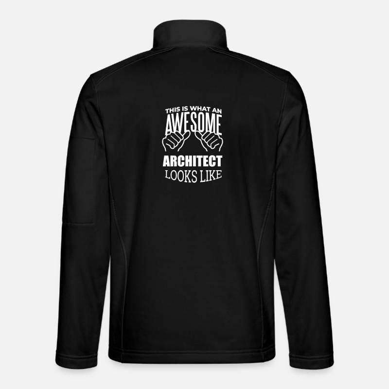 arkitekt - Unisex softshell-jakke - svart