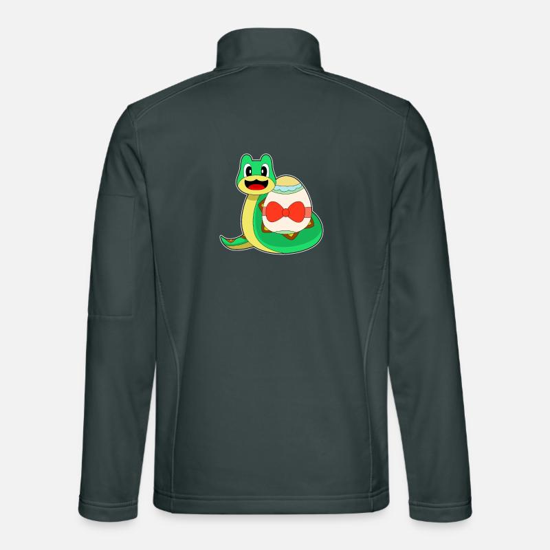 Snake Easter Easter Egg Unisex Softshell Jacket
