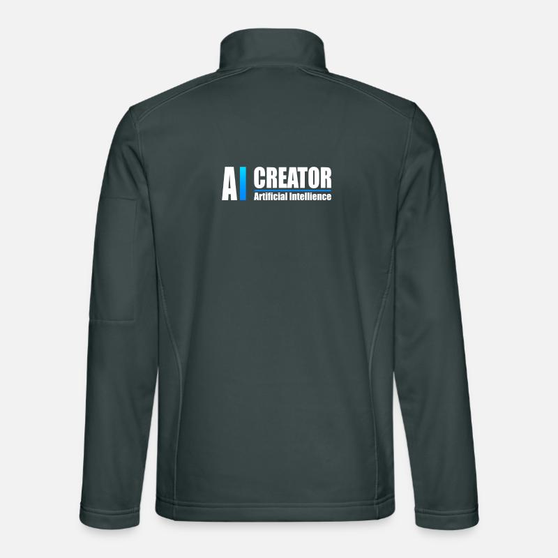 AI Creator Artificial Intelligence Enthusiast Unisex Softshell Jacket
