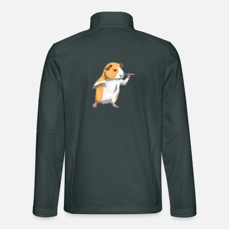 Pintade Dart Dart Veste en tissu softshell Unisexe