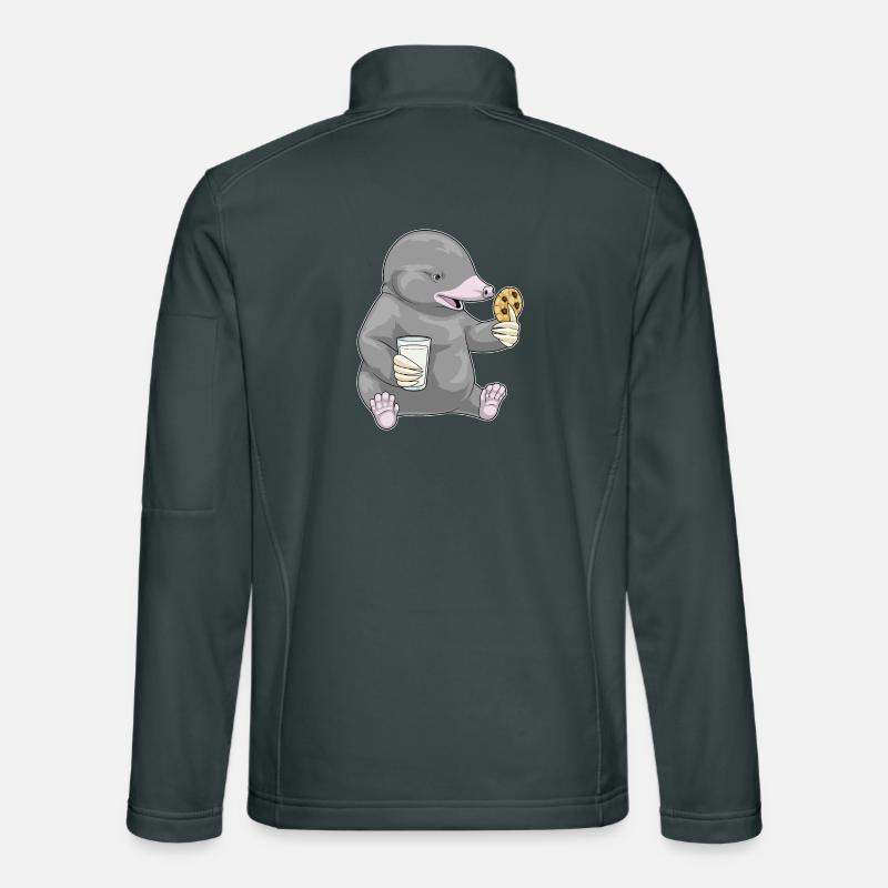 Mole Milk Cookie Unisex Softshell Jacket