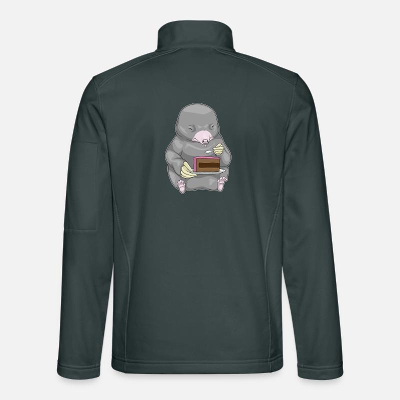Gâteau Mole Veste en tissu softshell Unisexe
