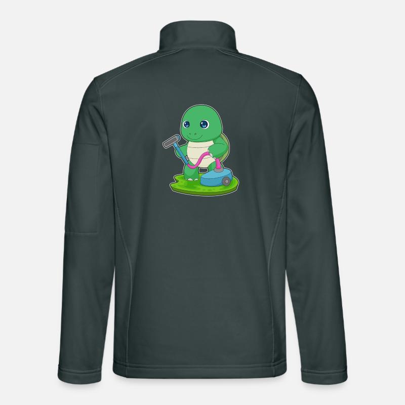 Turtle Cleaner Vacuum Cleaner Unisex Softshell Jacket