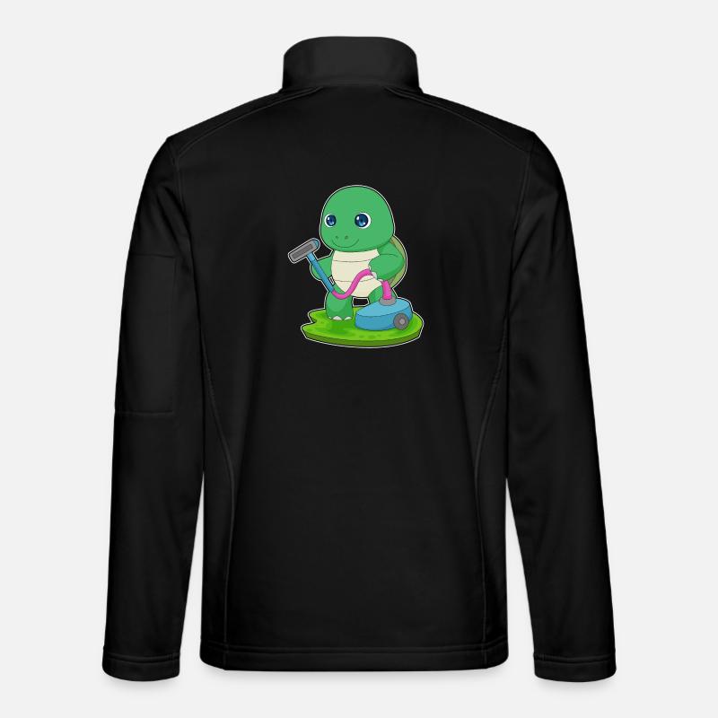 Turtle Cleaner Vacuum Cleaner Unisex Softshell Jacket