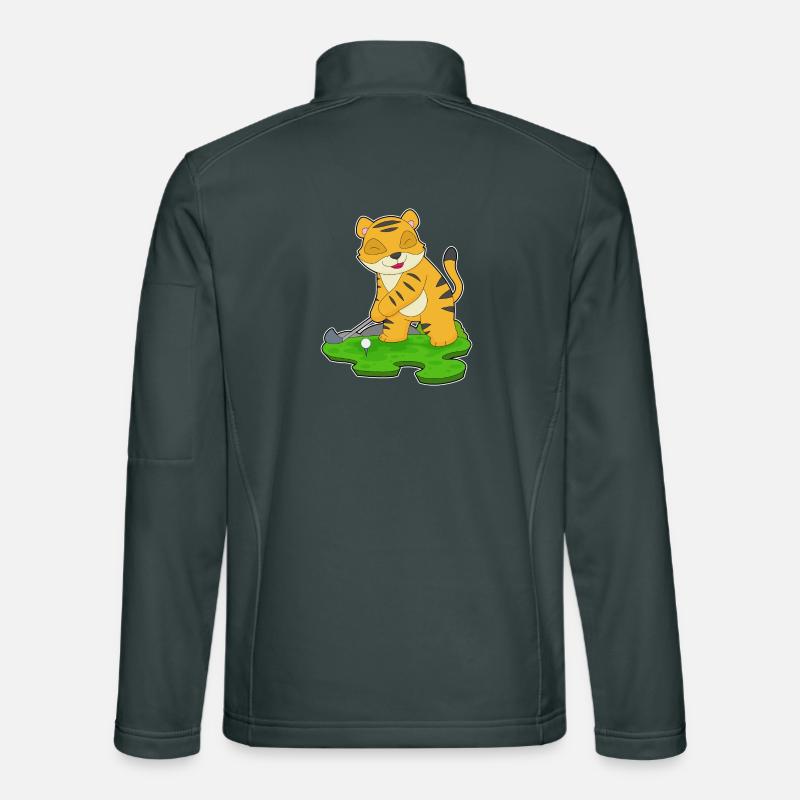 Tiger Golf Golfschläger Unisex Softshelljacke