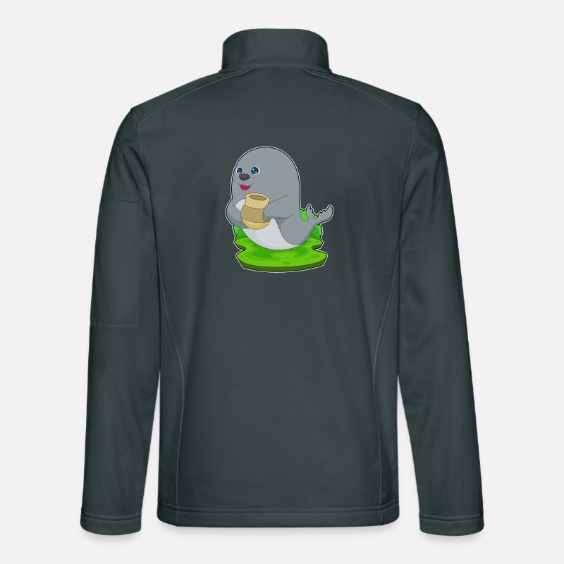 Seal Vase Unisex Softshell Jacket