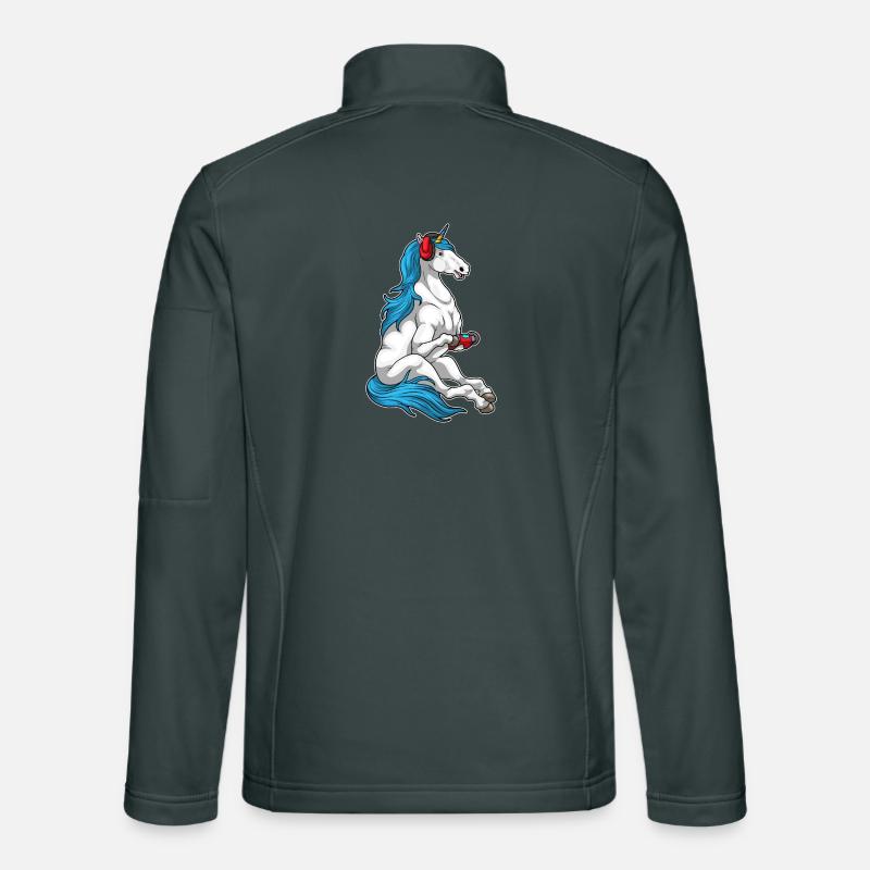 Manette de jeu Unicorn Veste en tissu softshell Unisexe