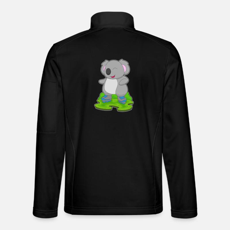 Koala Inline skating Inline skates - Unisex Softshell Jacket - black