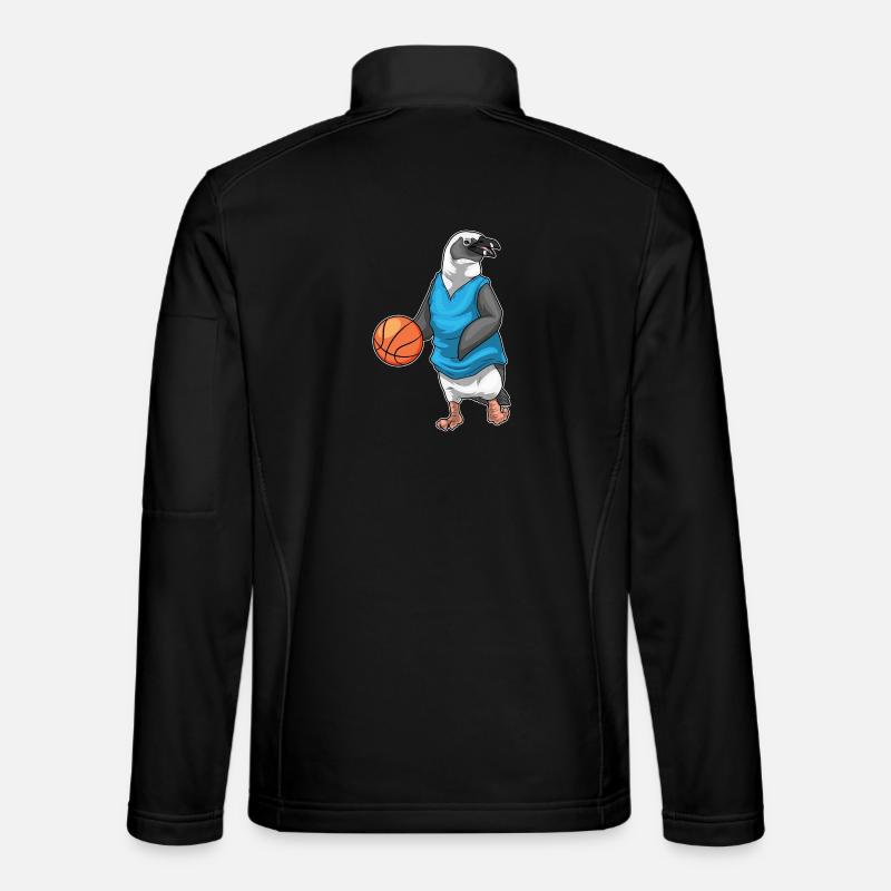 Penguin Basketteur Basketteur - Veste en tissu softshell Unisexe - noir