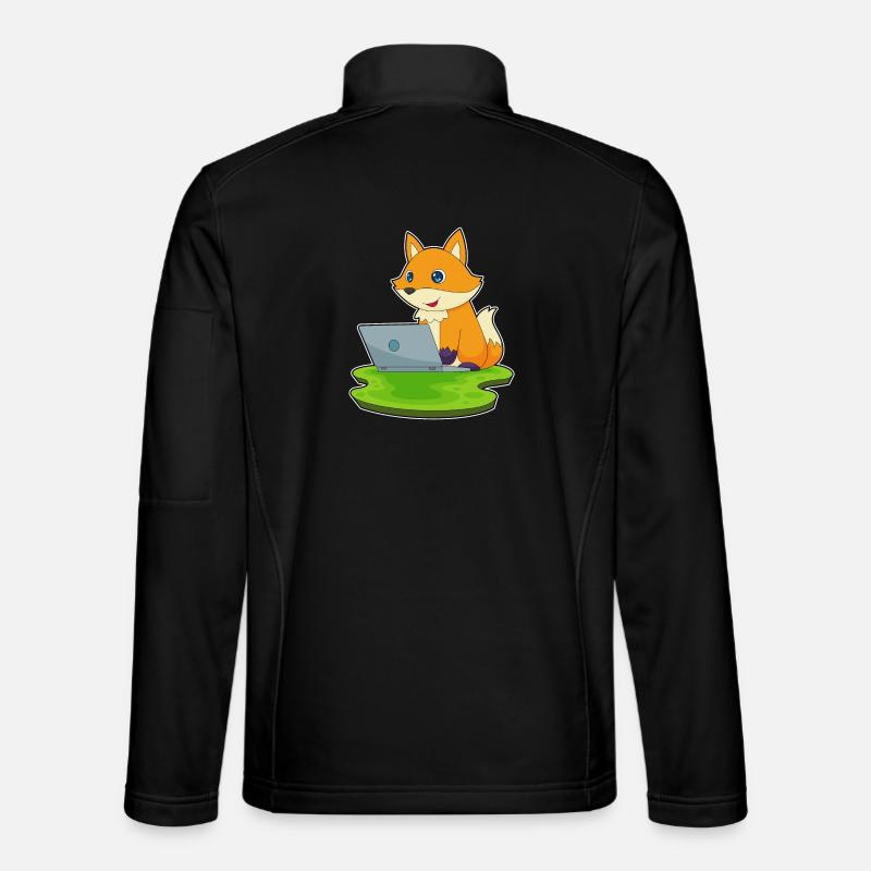 Ordinateur portable Fox Veste en tissu softshell Unisexe