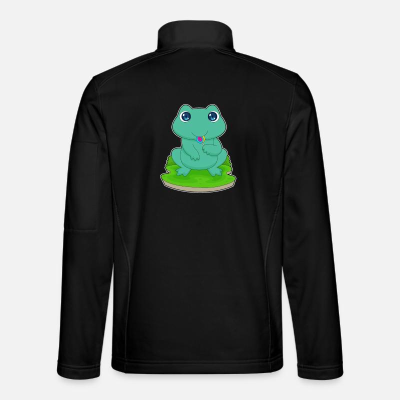 Frog Lollipop - Unisex Softshell Jacket - black