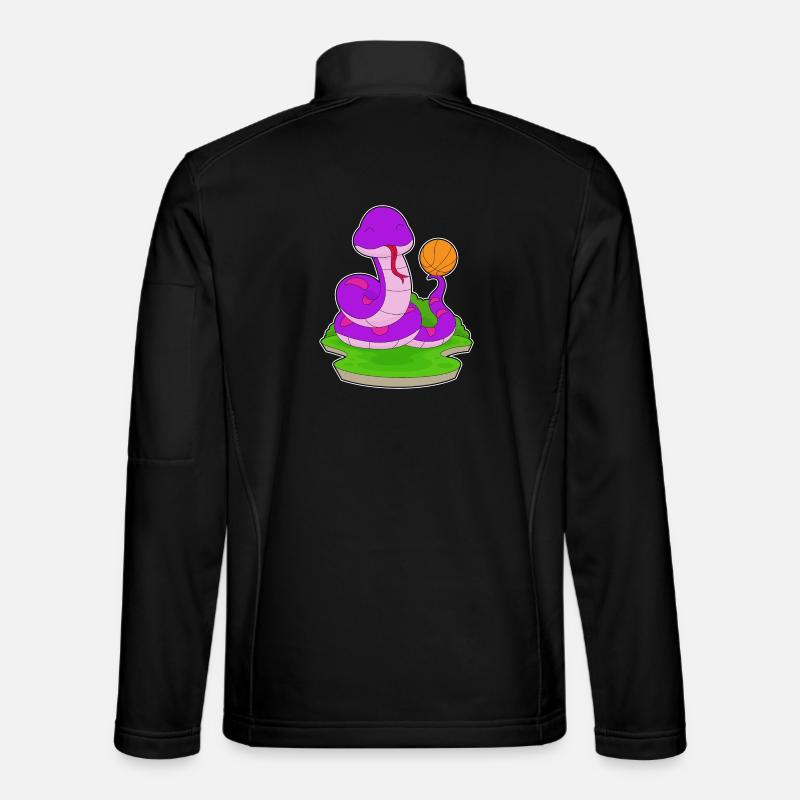 Serpent Basketteur Basketteur - Veste en tissu softshell Unisexe - noir
