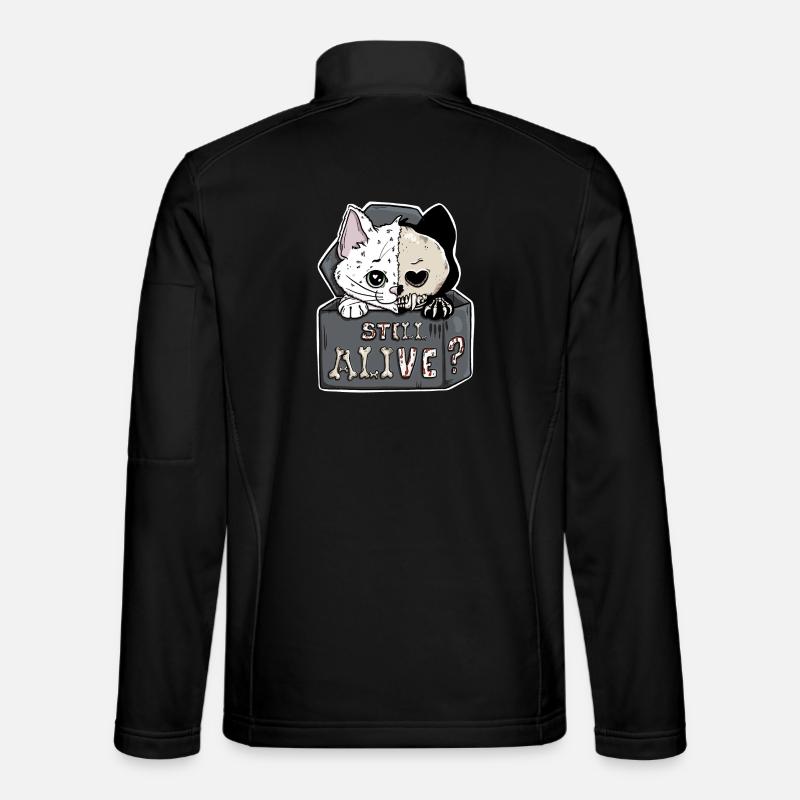 Schrödingers Katze – Still Alive Halloween Unisex Softshelljacke