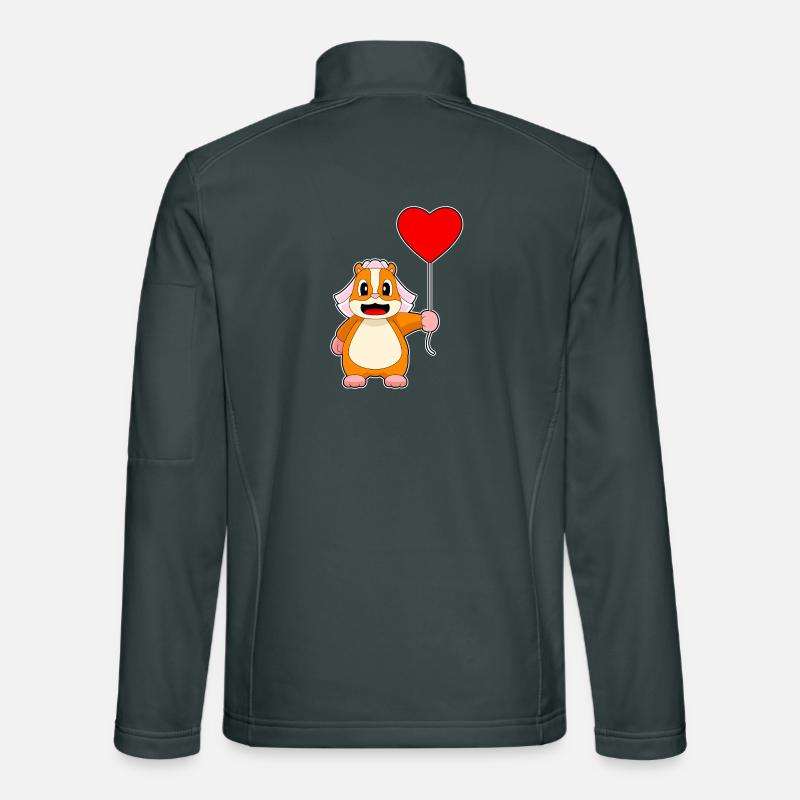 Mariage en ballon de mariée hamster Veste en tissu softshell Unisexe