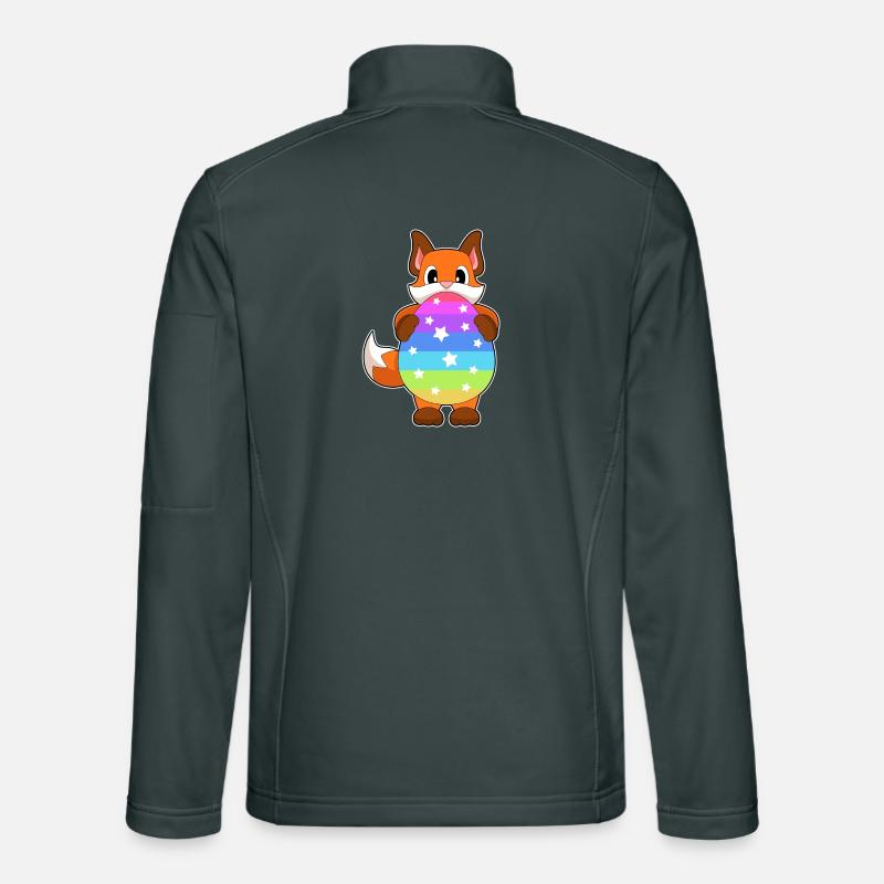 Oeuf de Pâques Fox Veste en tissu softshell Unisexe