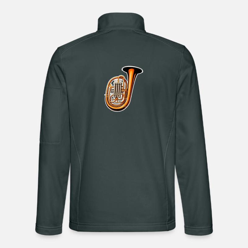 Tuba Graphique Veste en tissu softshell Unisexe