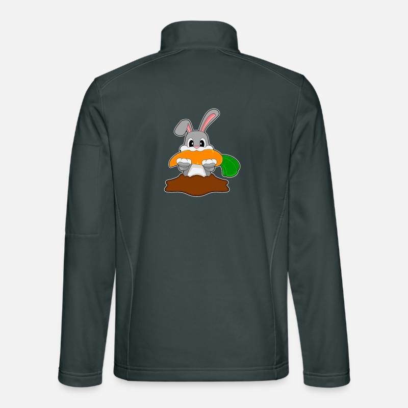 Lapin Carotte Veste en tissu softshell Unisexe